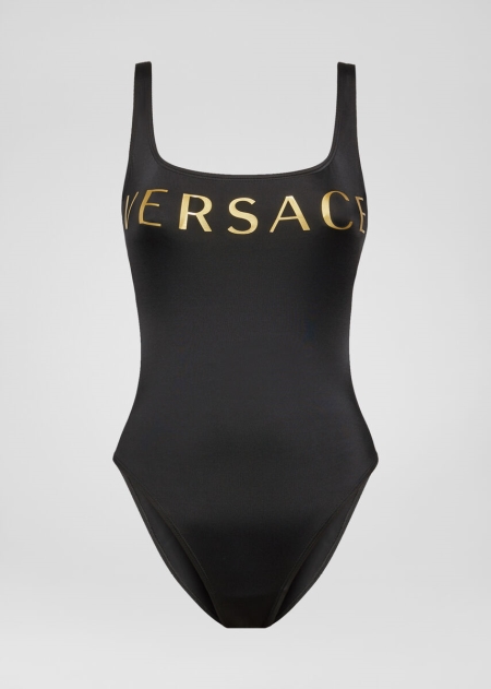 Versace Logo One-Piece Baddräkt Dam - 847560IDX